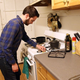 Illustration for article titled Man Knows He Must Ride Unexpected Urge To Clean As Far As It Will Take Him